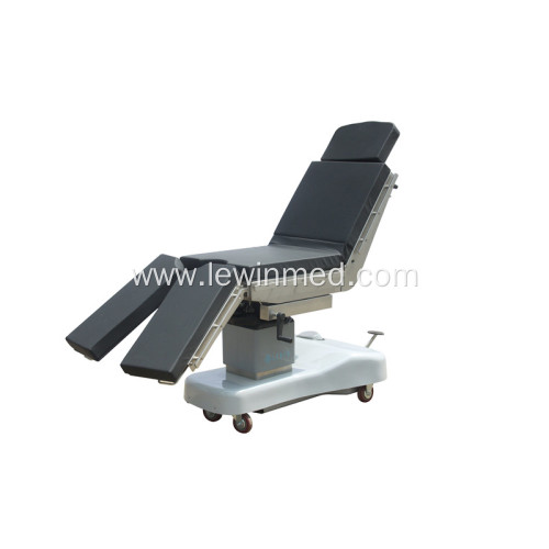 Manual hydraulic operation room bed